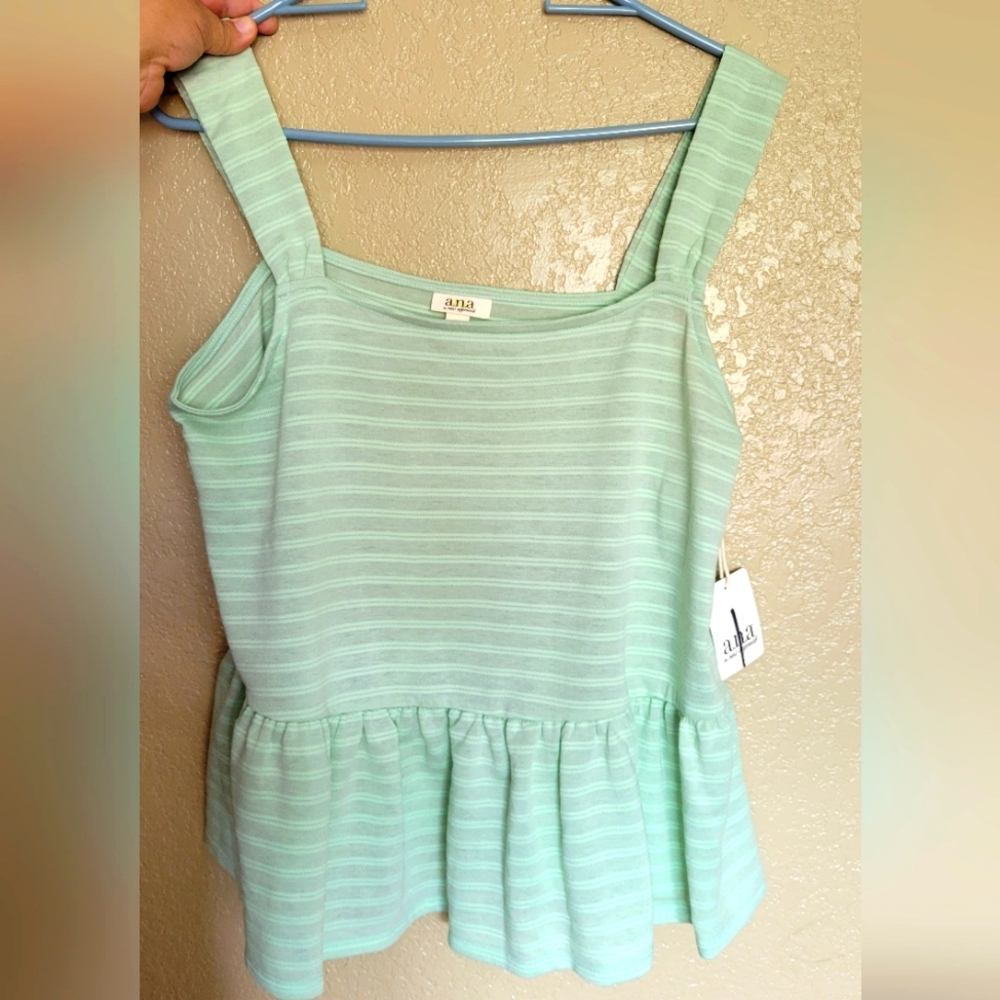 a.n.a Mint green  color tank top
